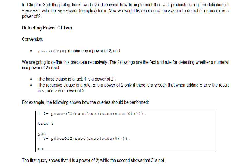 In Chapter 3 of the prolog book, we have discussed