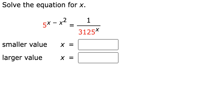 x 5 2 x2 10x 25 for any value of x