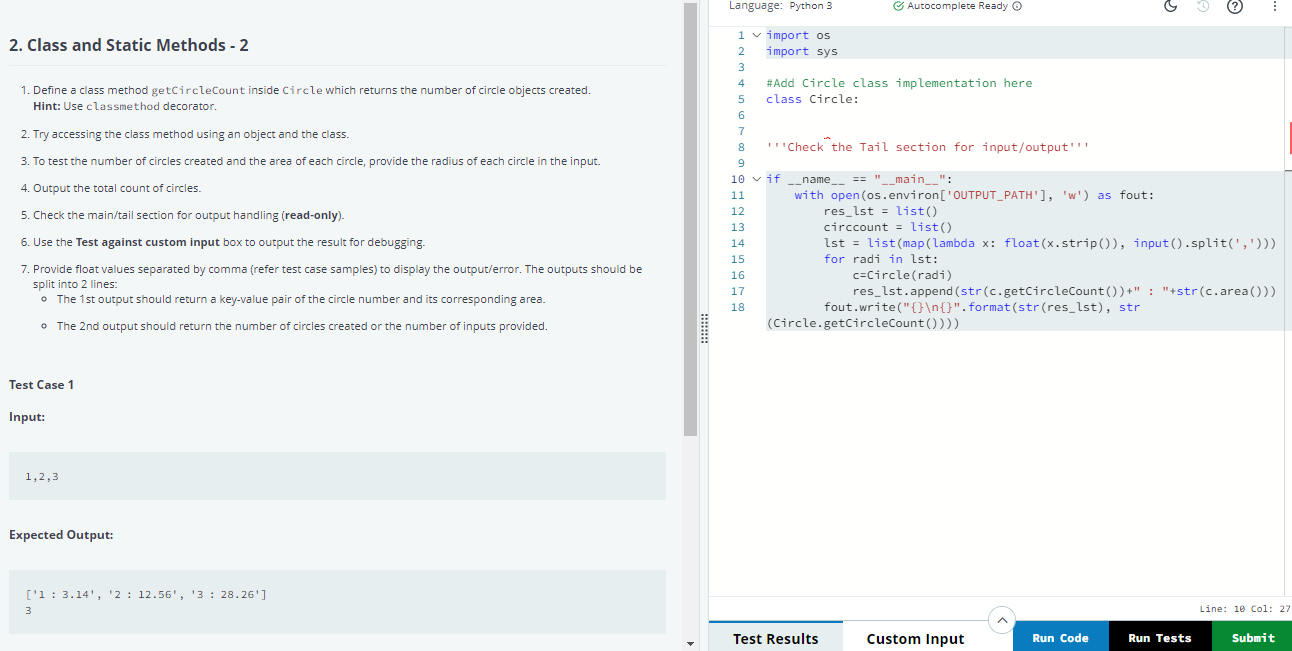 Solved Hi, kindly assistance to complete this python | Chegg.com