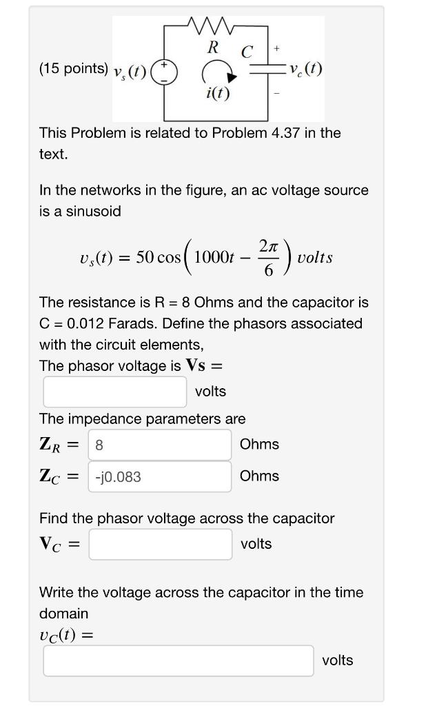 Solved 15 points) This Problem is related to Problem 4.37 | Chegg.com