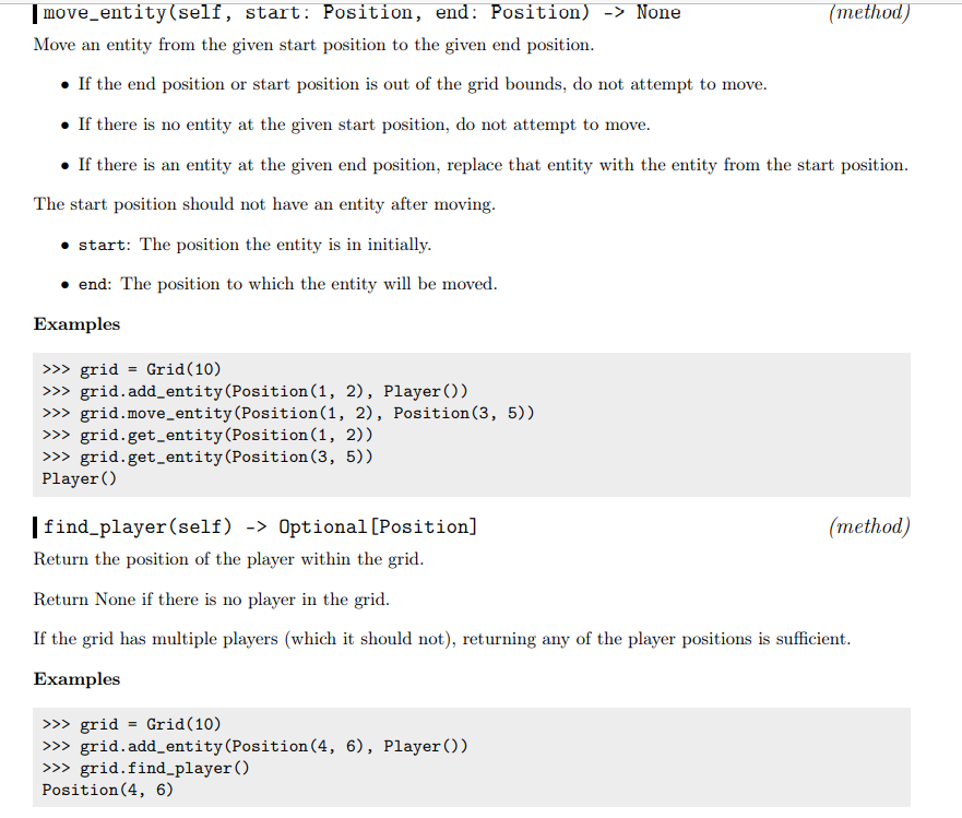 Solved Implement this class by use python. The method of | Chegg.com