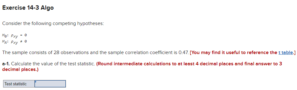 Solved Exercise 14-3 Algo Consider the following competing | Chegg.com