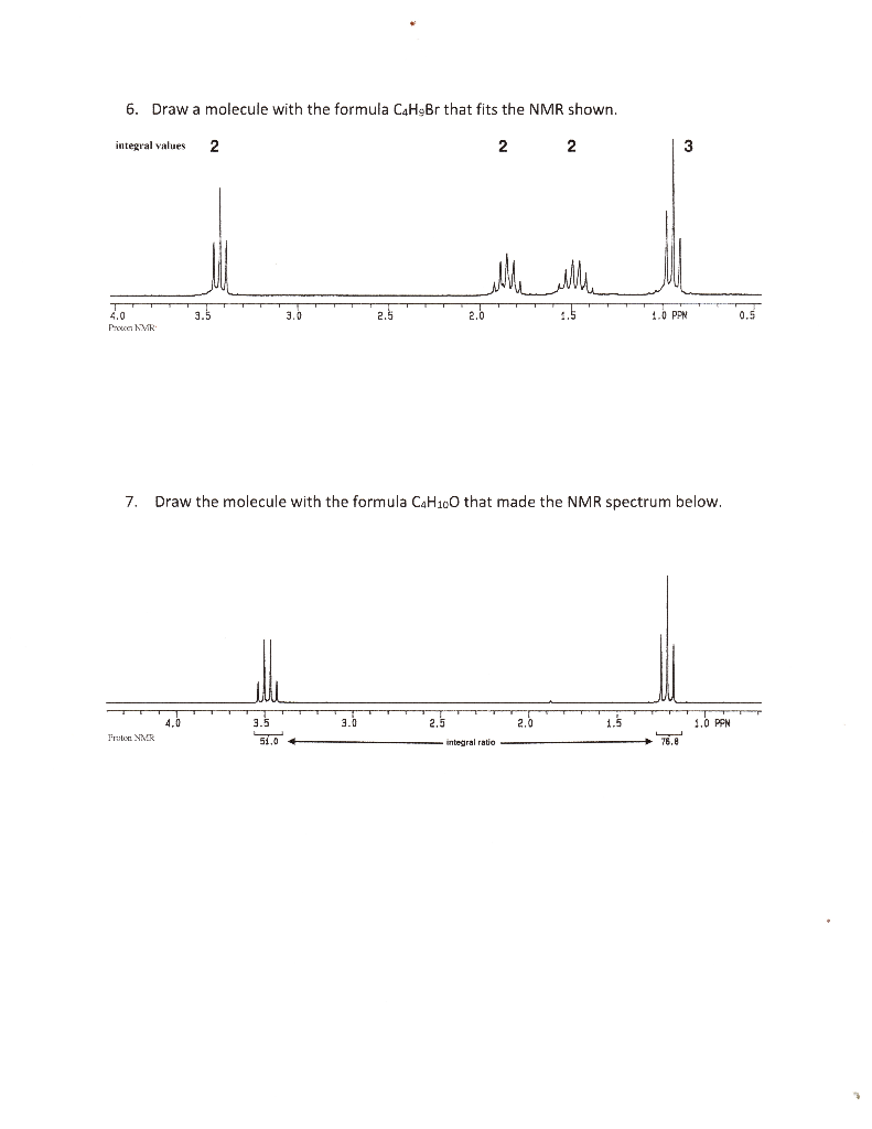 Solved NMR Spectroscopy 1 Exercises 1. How many different