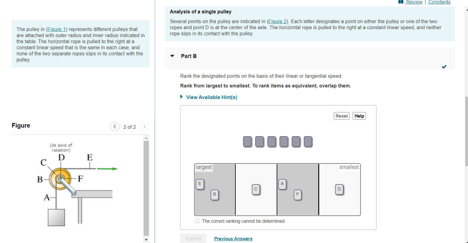 Solved The pulley in (Figure 1) represents different pulleys