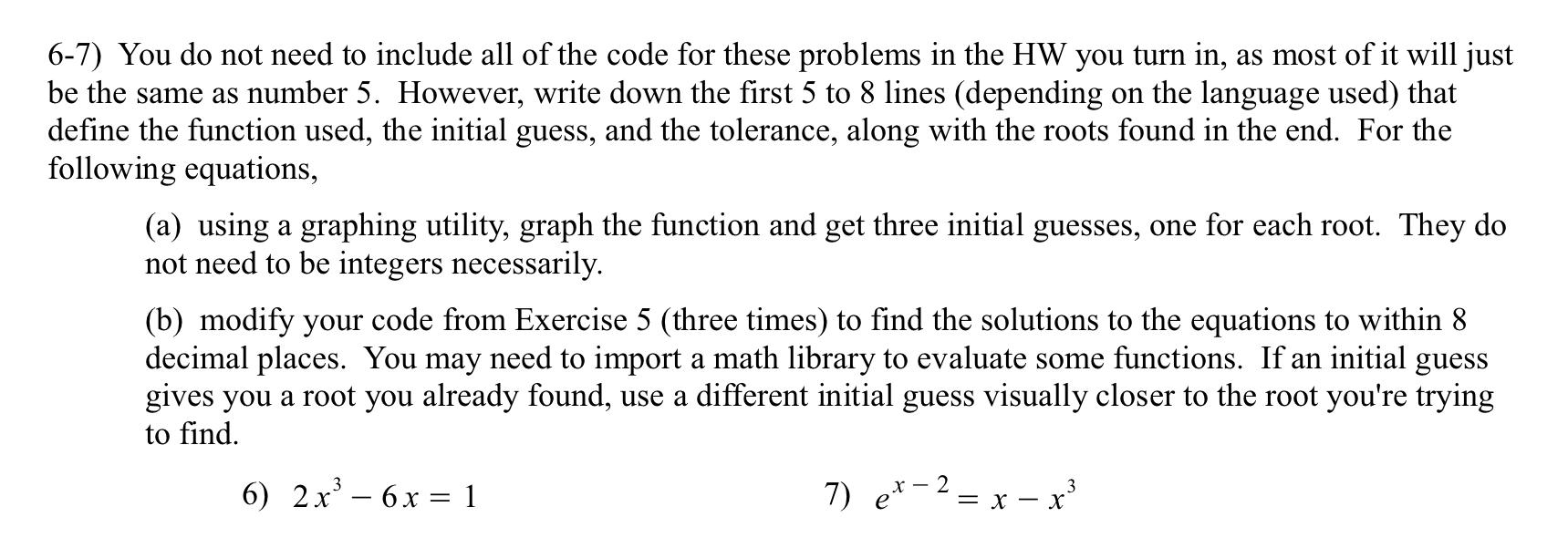 Solved Do in C++ only Numerical Algorithms and Linear | Chegg.com