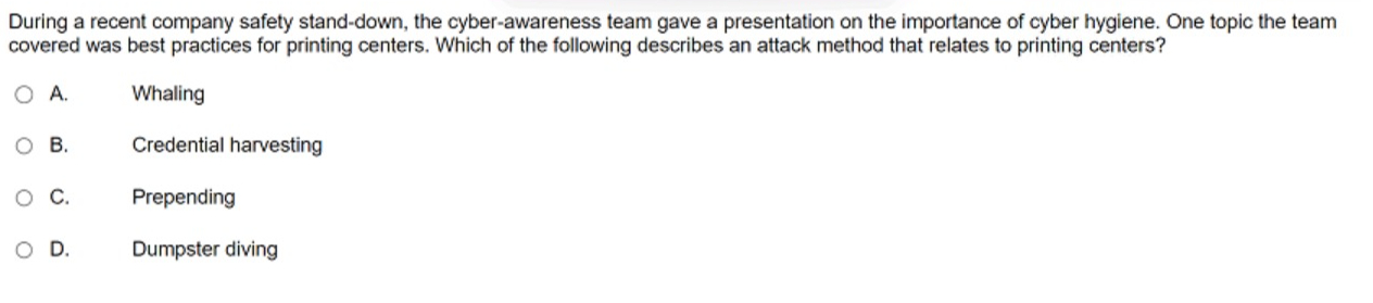 Solved During a recent company safety stand-down, the | Chegg.com