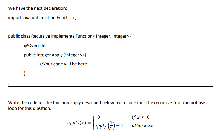 Solved Please help with this JAVA question PLEASE | Chegg.com