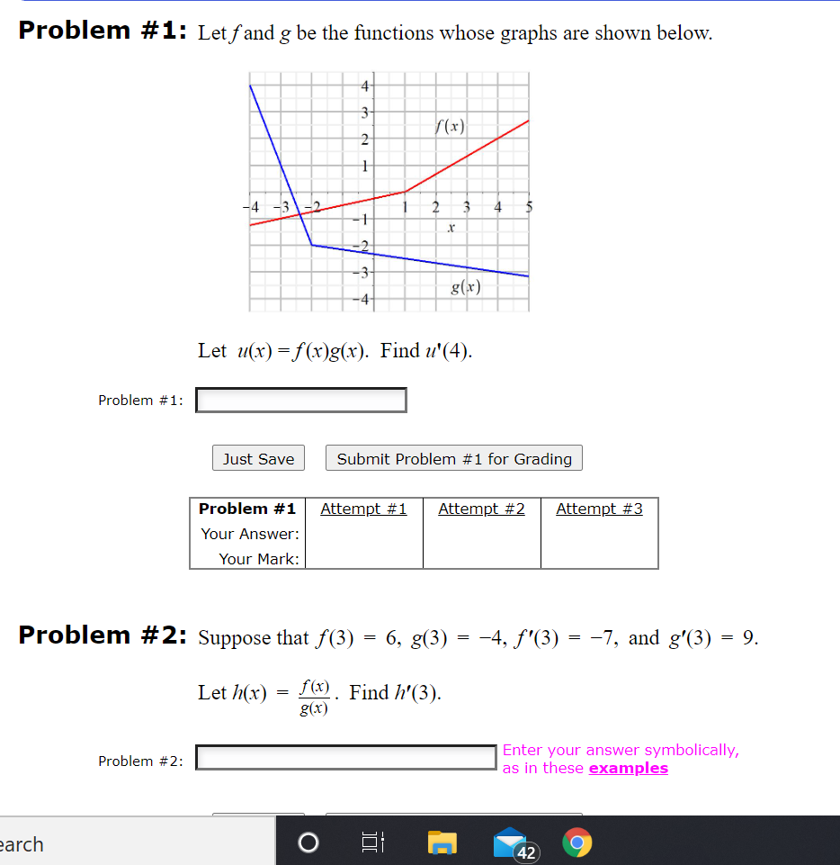 Solved Problem 1 Let Fand G Be The Functions Whose Grap Chegg Com Solved Problem 1 Let Fand G Be The Functions Whose Grap Chegg Com
