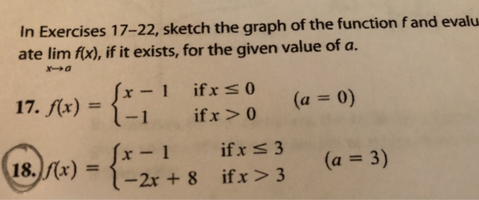 Solved In Exercises 17-22, sketch the graph of the function | Chegg.com