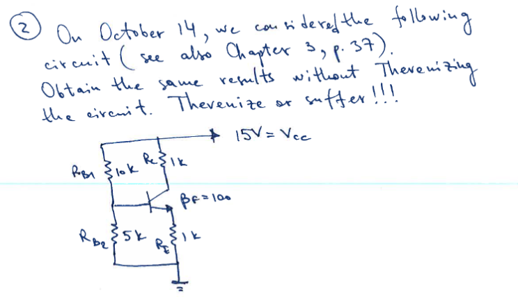 Solved (2) On October 14, we considered the following | Chegg.com