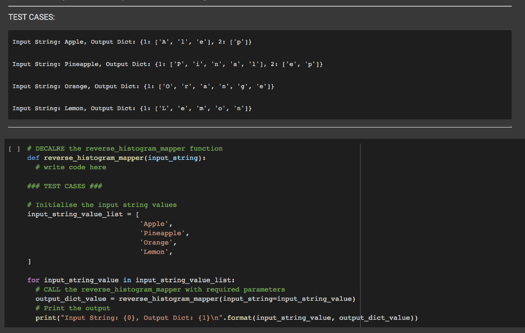 Solved Write Python code that does the following. Given an | Chegg.com