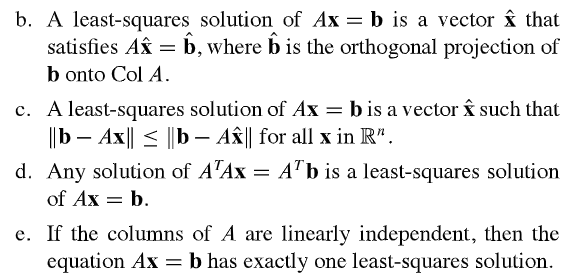 Solved 17. a. The general least-squares problem is to find | Chegg.com