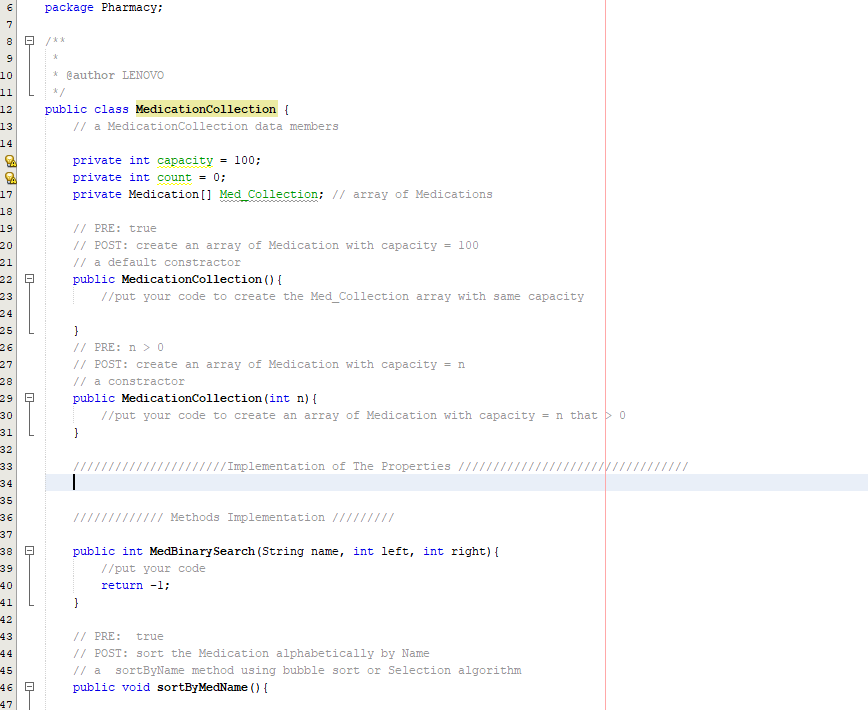 Solved /* * To change this license header, choose License | Chegg.com