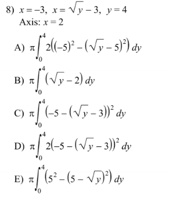 Solved For each problem, find the volume of the solid that | Chegg.com