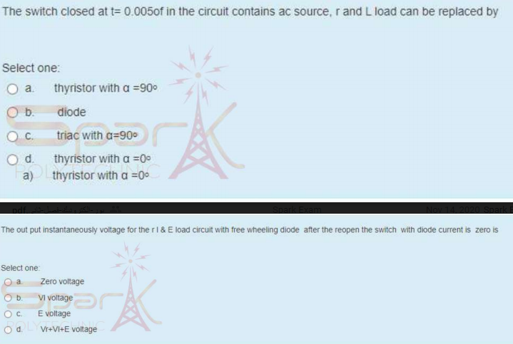 Solved The Switch Closed At T 0 005of In The Circuit Con Chegg Com