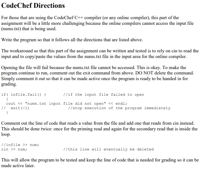 Solved Need a program written in c++ to check my work, | Chegg.com