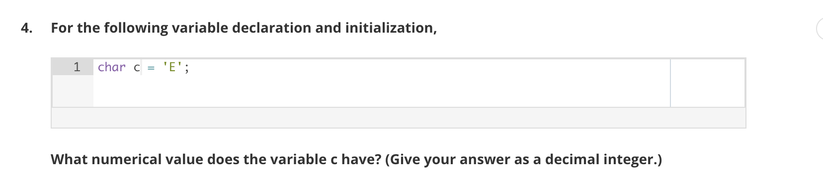 solved-4-following-variable-declaration-initialization-1