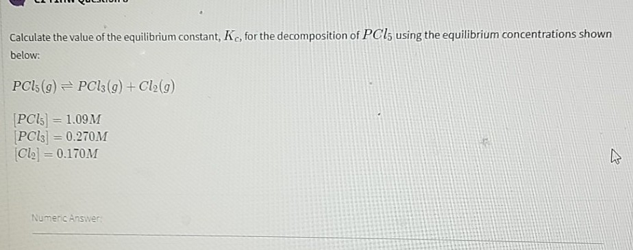 Solved 1. When a reaction is at equilibrium, the | Chegg.com
