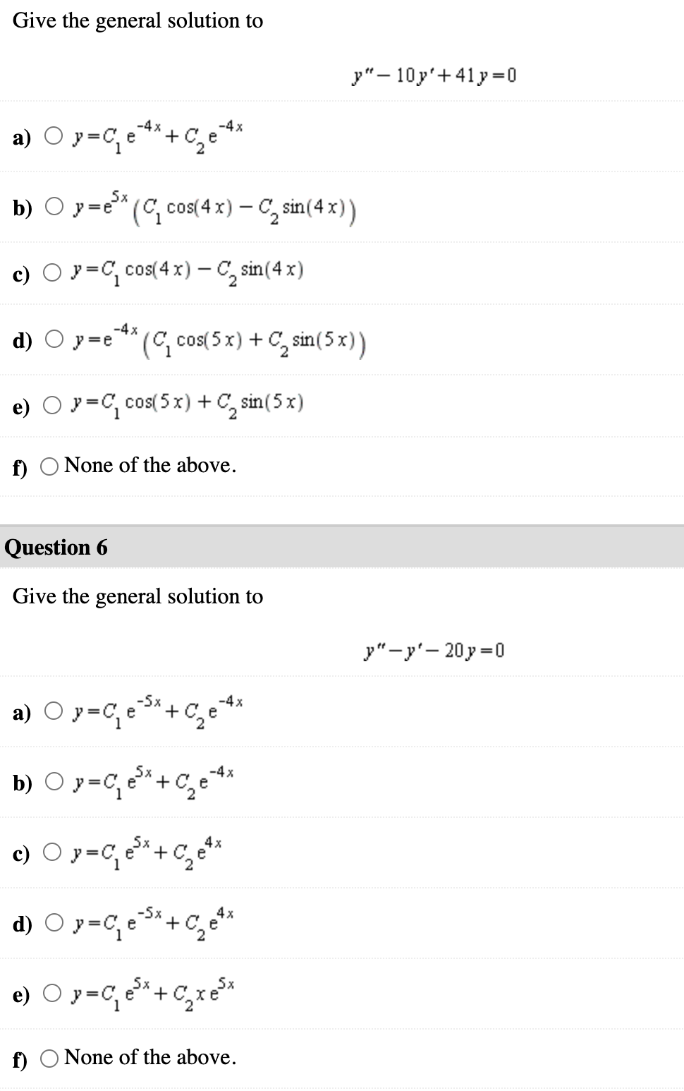 solved-give-the-general-solution-to-y-10y-41y-0-a-chegg