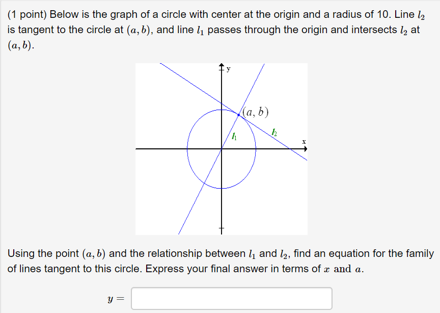 solved-1-point-below-is-the-graph-of-a-circle-with-center-chegg