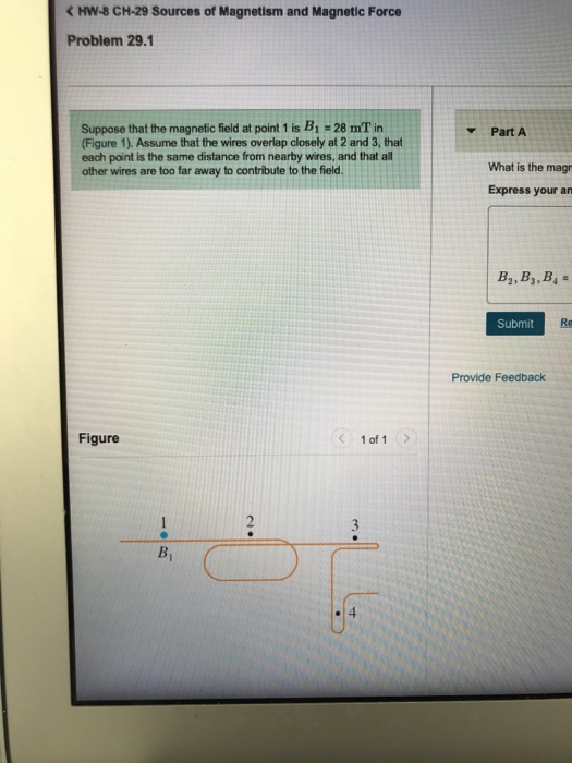 Solved Part A What is the magnetic field strength at points | Chegg.com