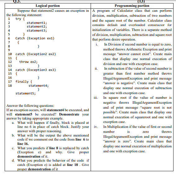Solved 1 2 3 4 5 6 7 i. 8 9 10 11 12 13 ii. 14 16 18 Logical | Chegg.com