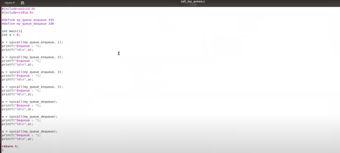 Complete the following code to implement the queue on | Chegg.com