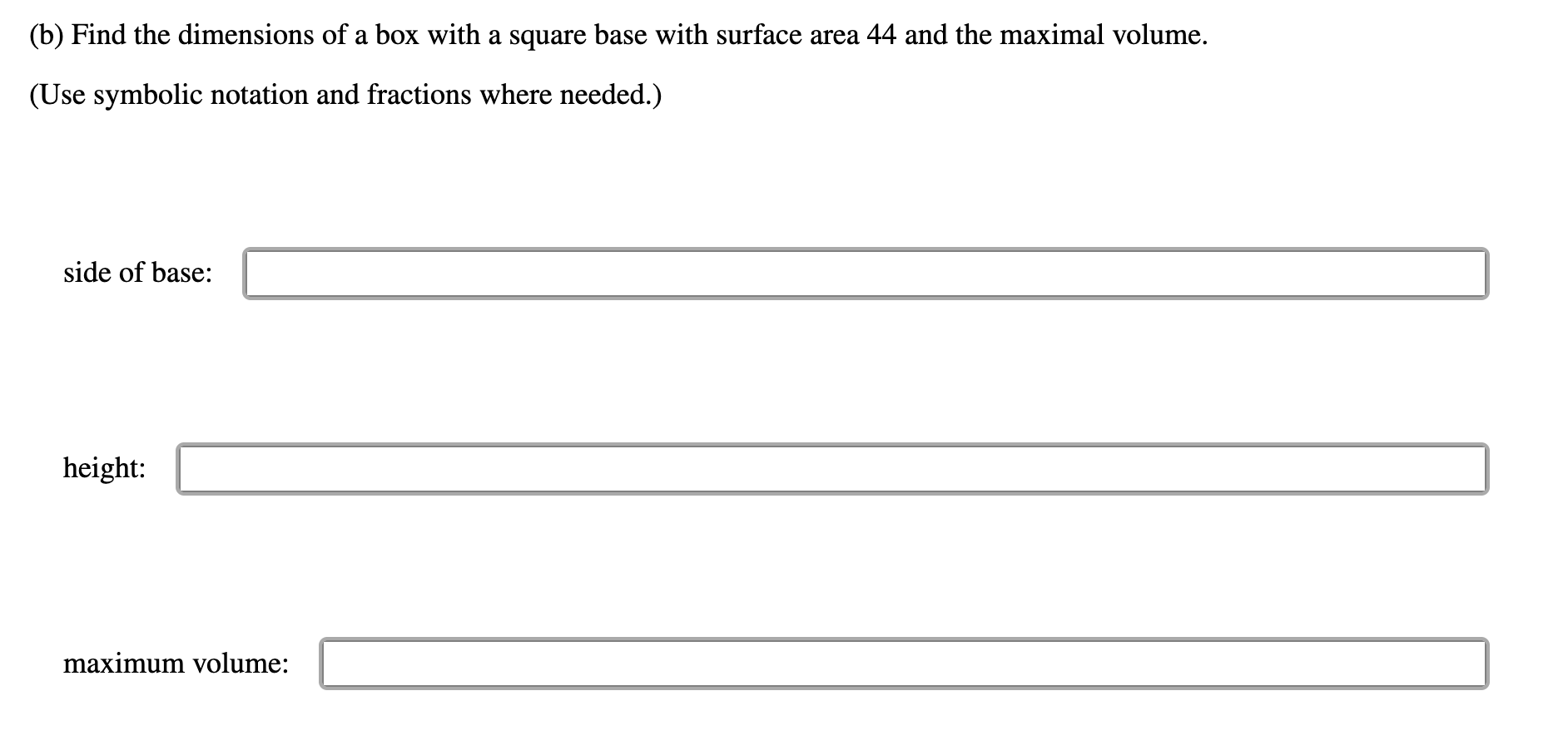 solved-a-find-the-dimensions-of-a-box-with-a-square-b