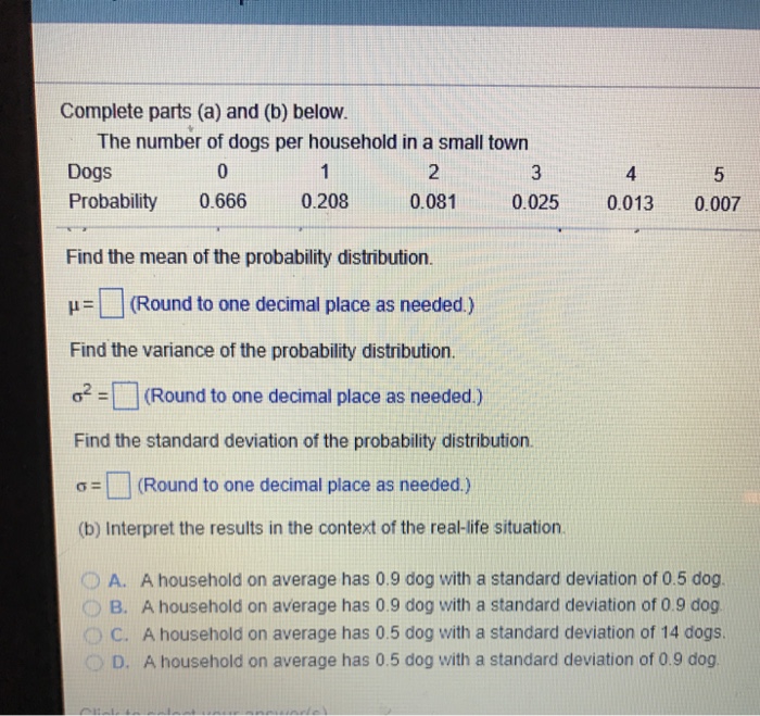 Statistics And Probability Archive | April 30, 2017 | Chegg.com