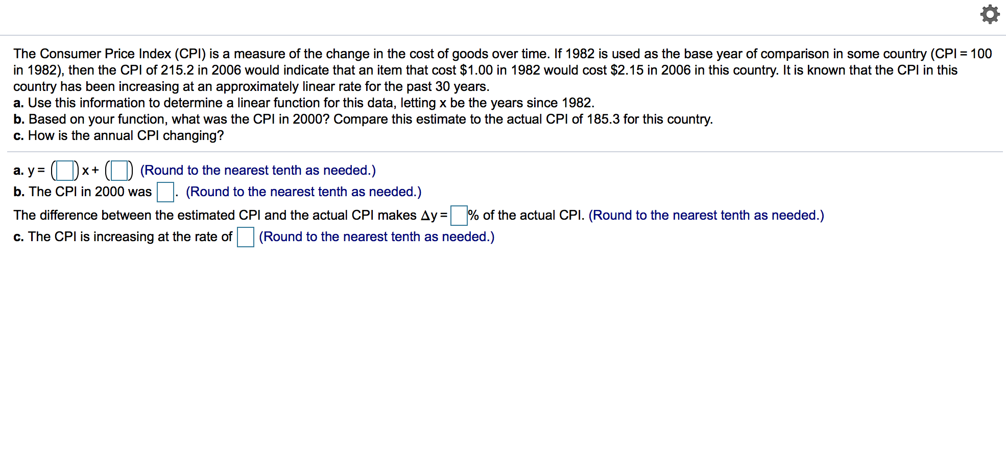 Solved Question: The Consumer Price Index (CPI) Is A | Chegg.com