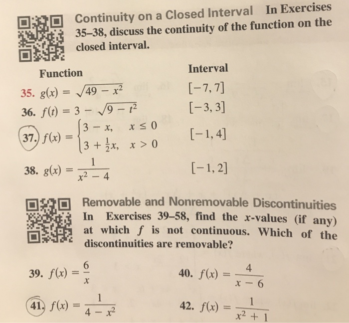Solved Discuss the continuity of the function on the | Chegg.com