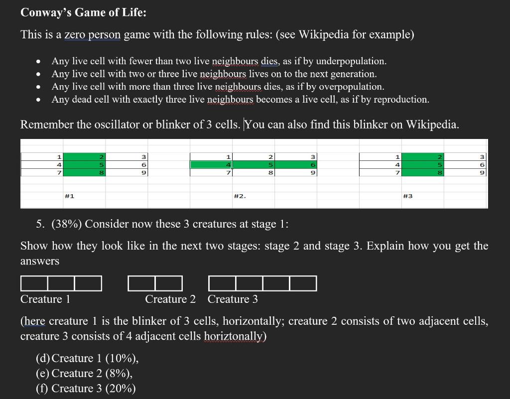 Conway's Game of Life - Wikipedia