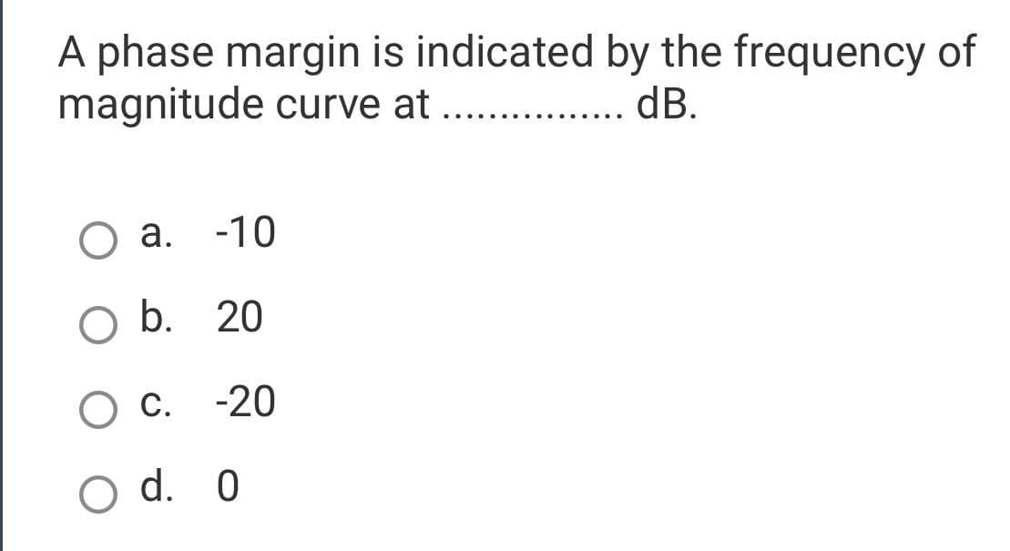 Solved Choose the possible transfer function that shown in | Chegg.com