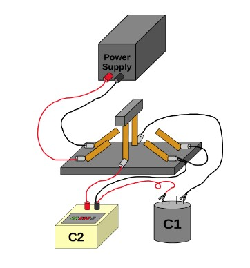 Solved] Use tinkercad to draw this circuit. Use: breadboard, power  supply... | Course Hero