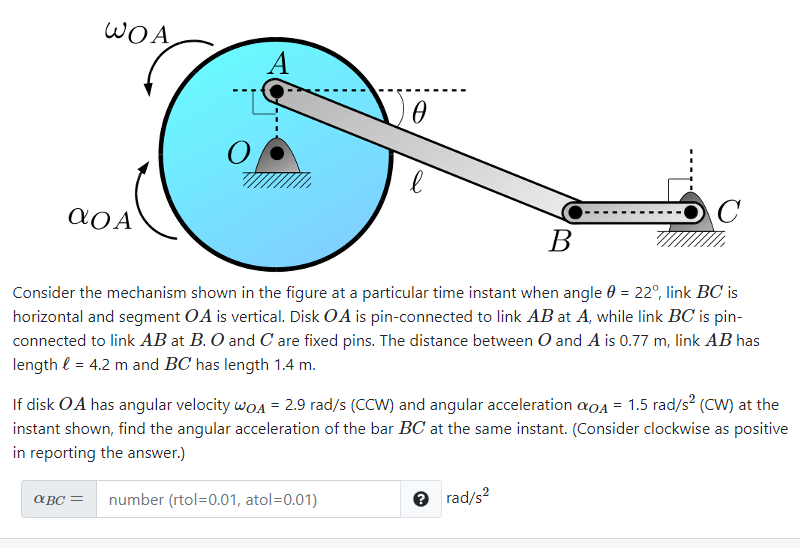 Solved WOA A 0 L B Consider The Mechanism Shown In Chegg