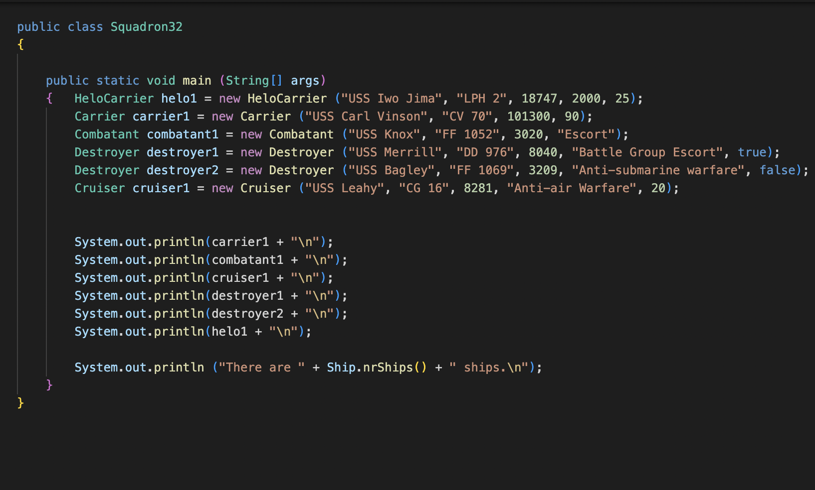 Solved I need help with my code, I'm using Java and I have | Chegg.com