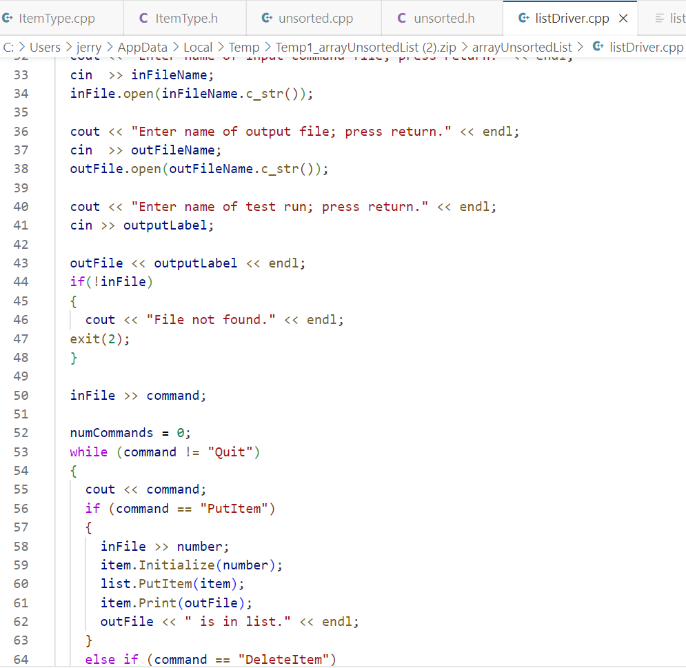Solved rs> jerry > AppData > Local > Temp > | Chegg.com