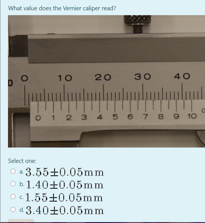 How to read clearance calipers mm