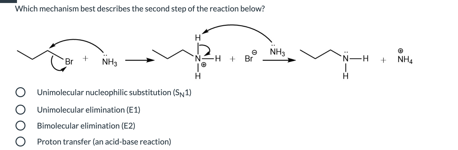 Solved Which of the following is an acceptable mechanistic | Chegg.com