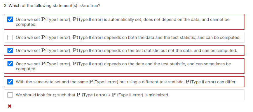 Solved Type I Error And Type II Error Hypothesis Testing Is | Chegg.com