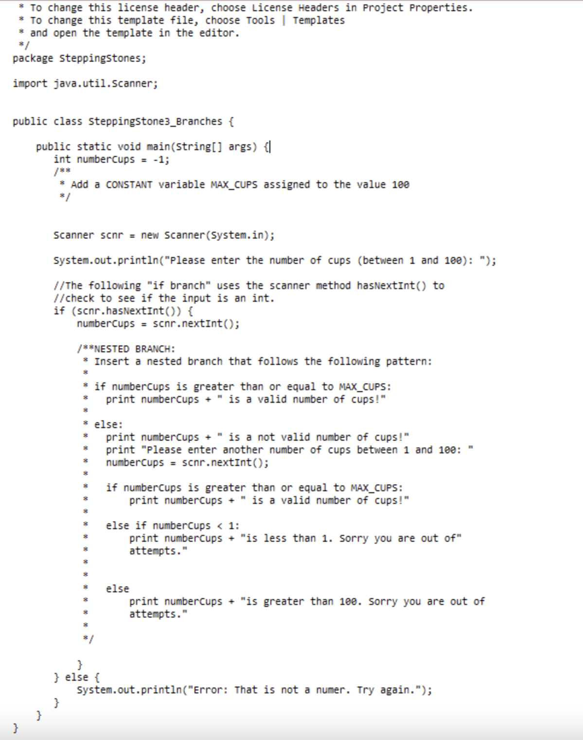 Solved Southern New Hampshire University IT 511 Stepping | Chegg.com