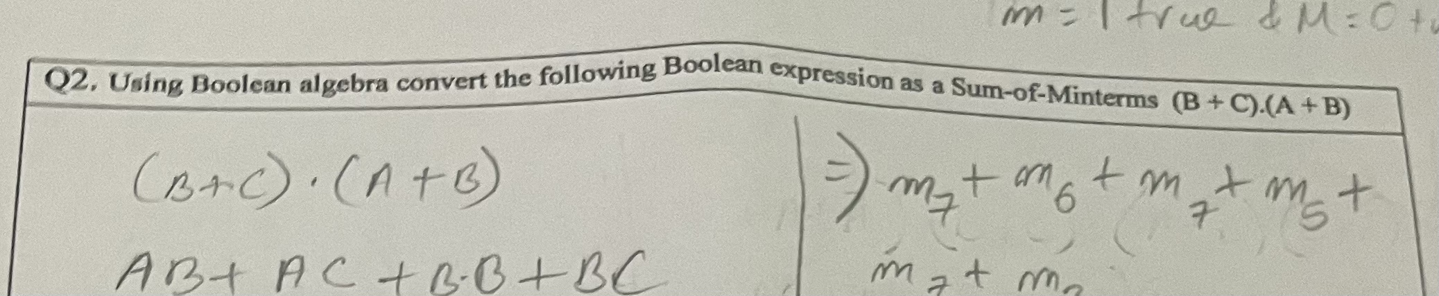 Solved Simplify The Following Boolean Expression (using | Chegg.com