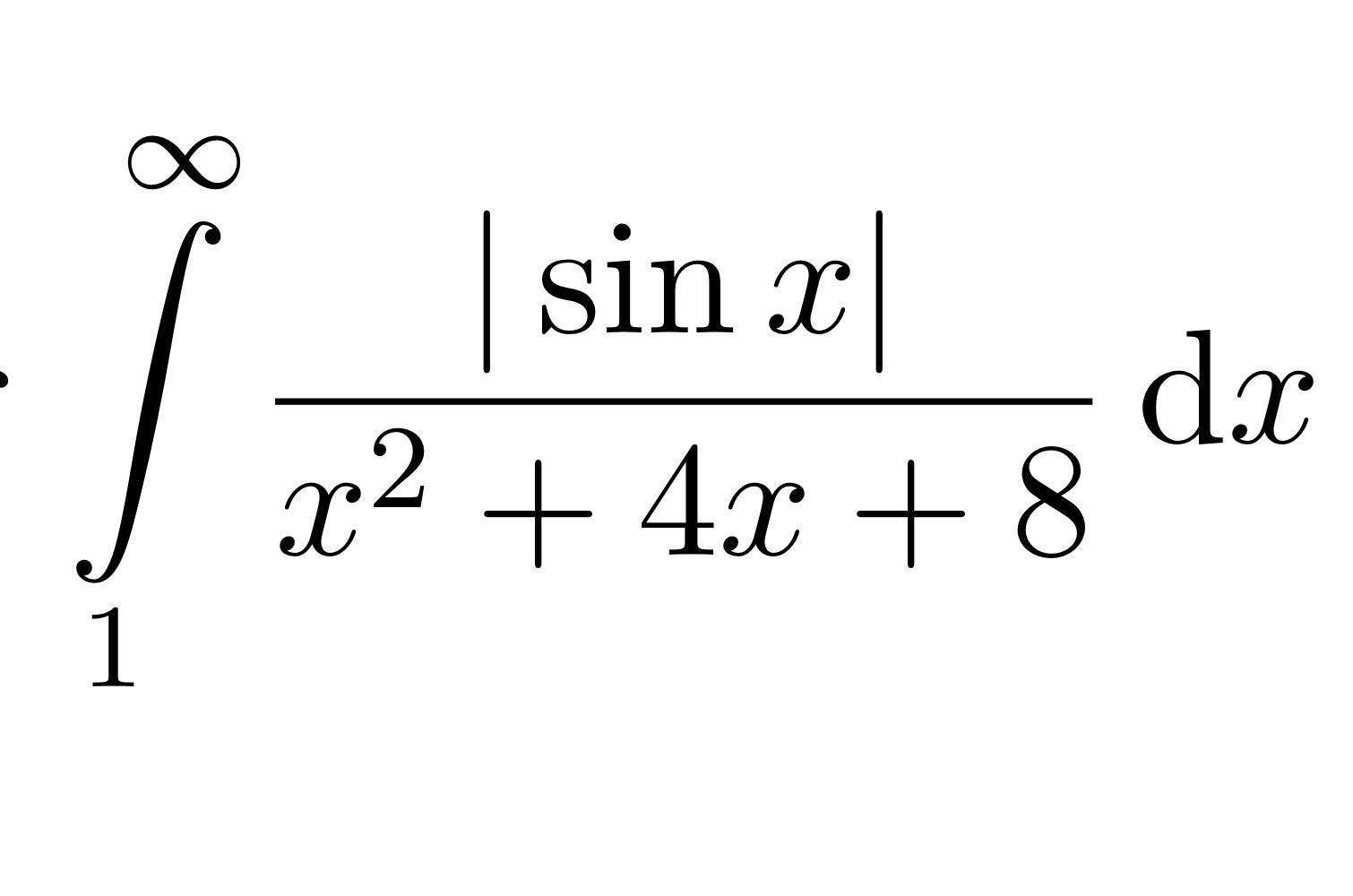 Solved Use the comparison test to determine whether the | Chegg.com