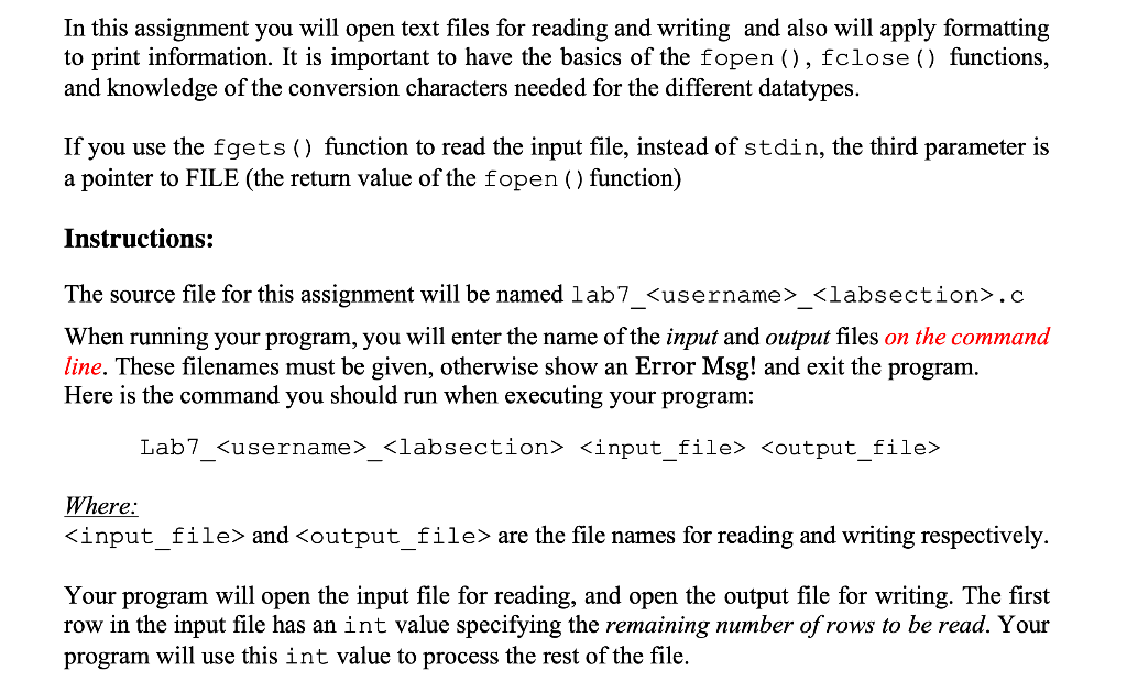 Solved must be written in C code only not java and can be | Chegg.com