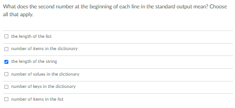 Solved This code creates a dictionary from a file named | Chegg.com