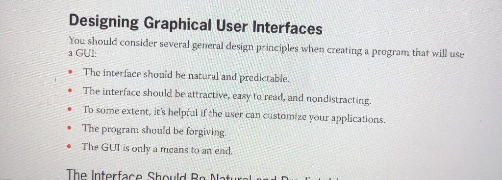 Solved 3. Identify a GUI application that you have never | Chegg.com