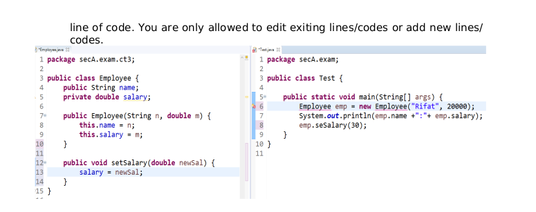 Solved 4 Question#2 a) Take a look at the code below; | Chegg.com
