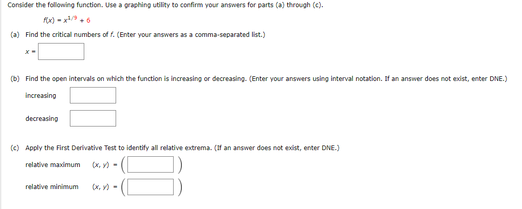 Solved Consider the following function. Use a graphing | Chegg.com