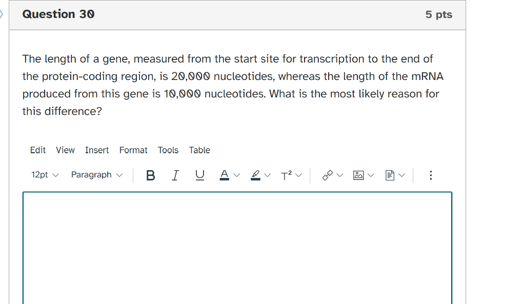 Solved Question 31 5 pts Give a reason why DNA makes a | Chegg.com