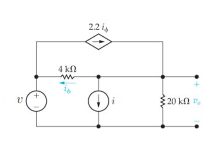 Solved Use the principle of superposition to find vo in | Chegg.com